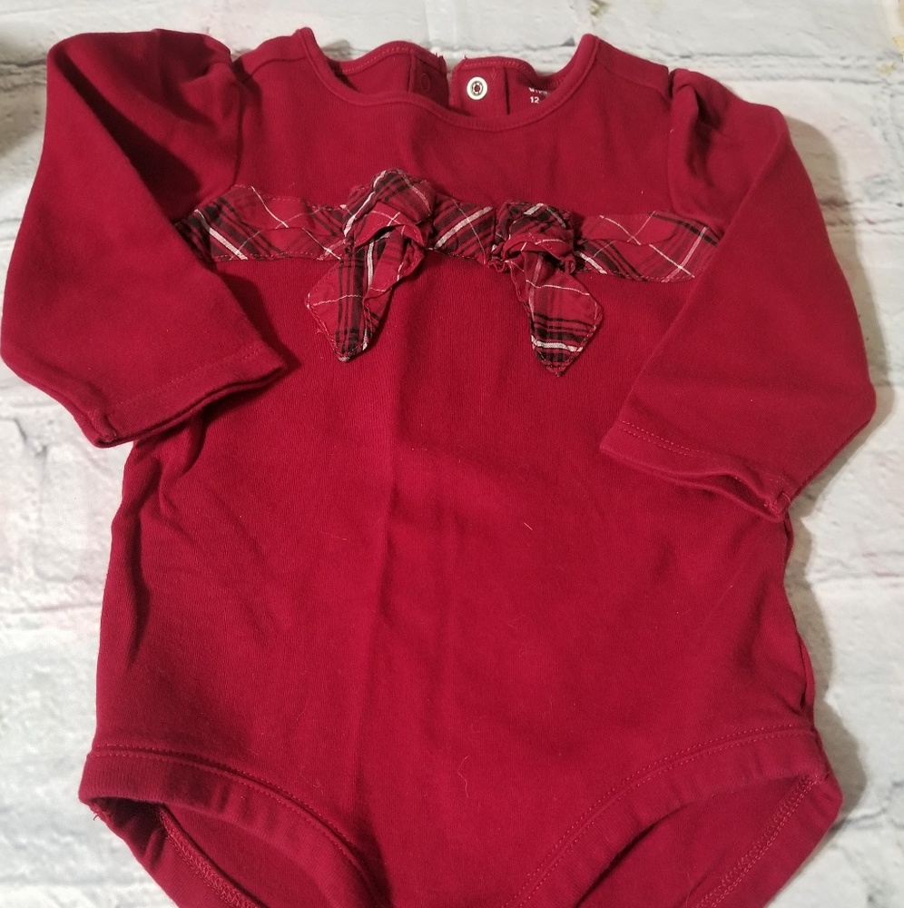 Gymboree holiday onesie